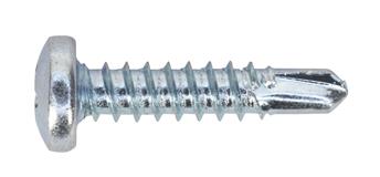 Sealey SDPH4219 - Self Drilling Screw 4.2 x 19mm Pan Head Phillips Zinc D7504N Pack of 100