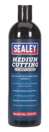 Sealey SCS701 - Cutting Compound Medium 500ml