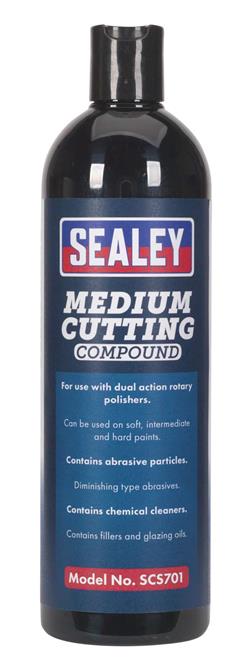 Sealey SCS701 - Cutting Compound Medium 500ml