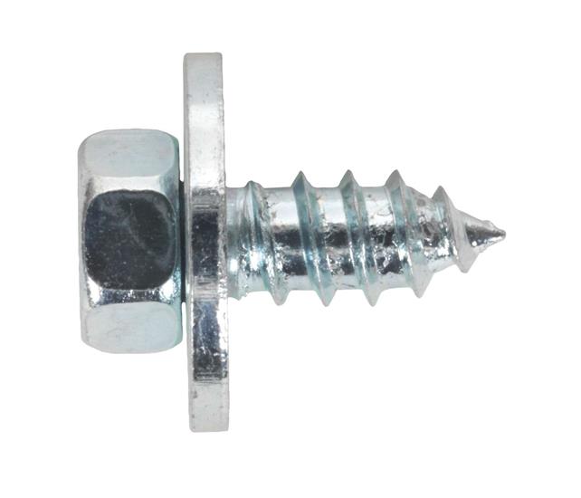 Sealey ASW121 - Acme Screw with Captive Washer M12 x 1/2" Zinc BS 7976/6903/B Pack of 50