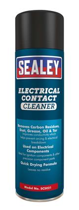 Sealey SCS021 - Electrical Contact Cleaner 500ml Pack of 6