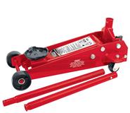 Draper 60977 (TJ3HD/BR) - 3 tonne Red Heavy Duty Garage Trolley Jack