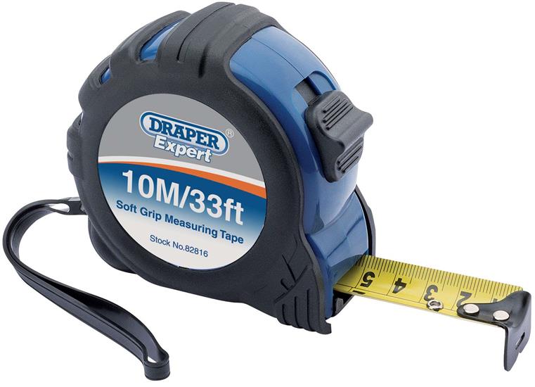 Draper 82816 ʎMTRJT) - Expert 10M/33ft Professional Measuring Tape