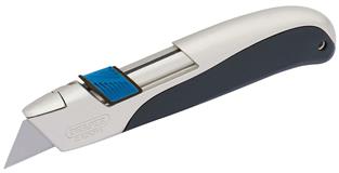Draper 82833 (TK236Q) - Soft Grip Trimming Knife with 'Safe Blade Retractor' Feature