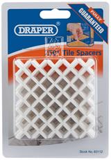 Draper 83112 (TS2/A) - 2mm Tile Spacers ʊpprox 250)