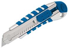Draper 83436 (TK245) - Expert 18mm Soft Grip Retractable Knife with Seven Segment Blade