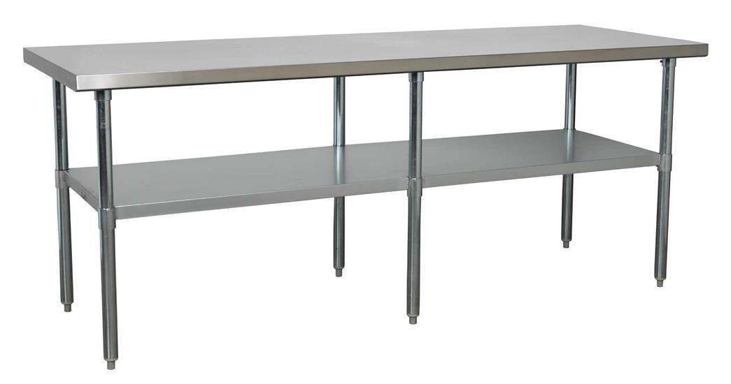 Sealey AP2184SS - Stainless Steel Workbench 2.1mtr