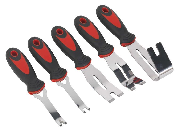 Sealey RT006 - Door Panel & Trim Clip Removal Tool Set 5pc