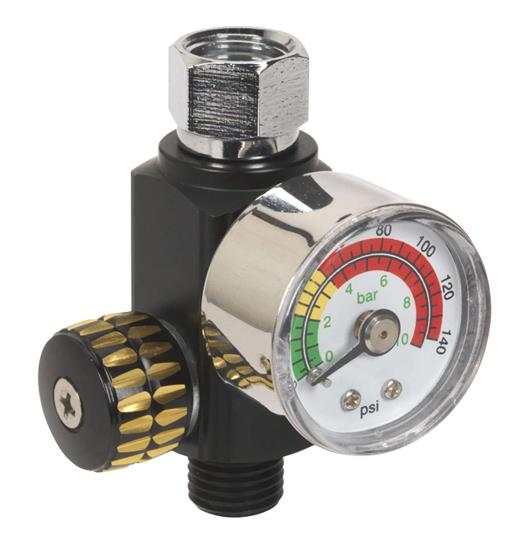Sealey AR01 - On-Gun Air Pressure Regulator/Gauge