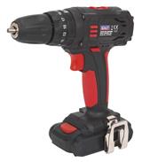 Sealey CP18VLD - Cordless Lithium-ion 10mm Hammer Drill/Driver 18V 1.5Ah 2-Speed - Fast Charger