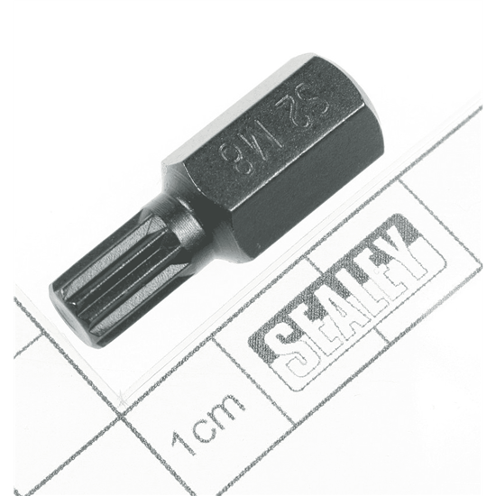Sealey Ak21942.18 - Spline Bit (M8) 30mml; 10mm Shank