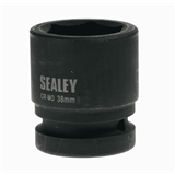 Sealey Ak688-38 - Socket, Impact, 1" Dr, 38mm