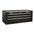 Sealey AP223B - Mid-Box 3 Drawer with Ball Bearing Slides - Black