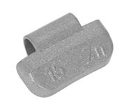 Sealey WWAH15 - Wheel Weight 15g Hammer-On Plastic Coated Zinc for Alloy Wheels Pack of 100