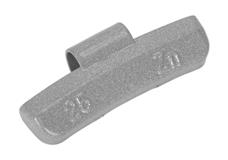 Sealey WWAH25 - Wheel Weight 25g Hammer-On Plastic Coated Zinc for Alloy Wheels Pack of 100