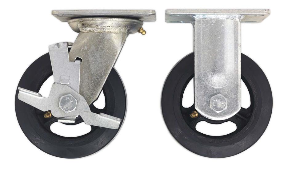 Sealey STVWK - Castor Wheel Kit for SSB06, SSB07 & STV01
