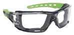Sealey SSP68 - Safety Spectacles with EVA Foam Lining - Clear Lens