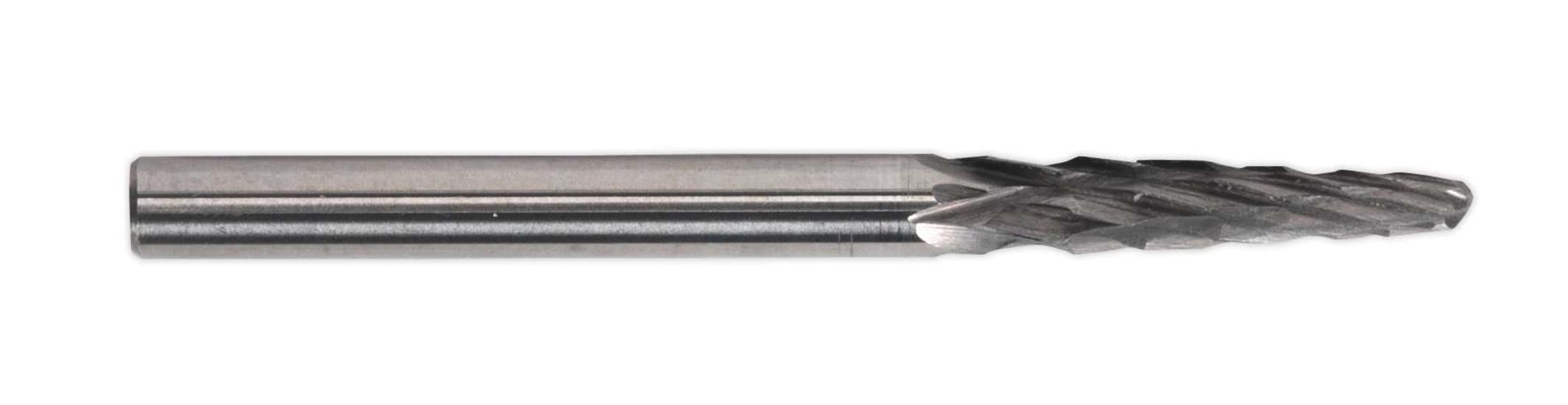 Sealey MCB004 - Micro Carbide Burr Ball Nose Taper 3mm Pack of 3