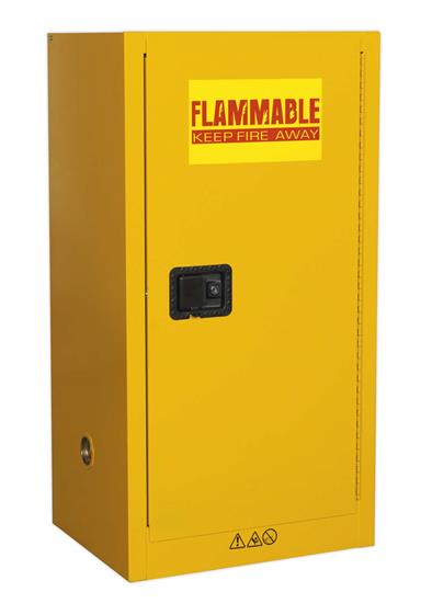 Sealey FSC08 - Flammables Storage Cabinet 585 x 460 x 1120mm