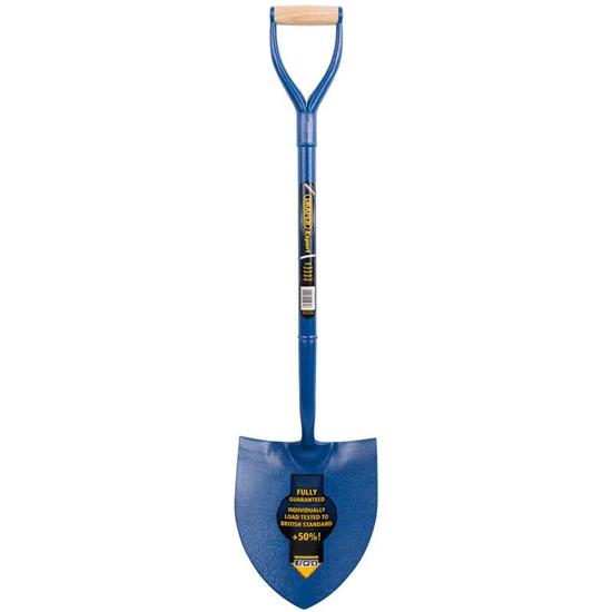 Draper 15071 ʊSS-RM) - DRAPER Contractors Solid Forged Round Mouth Shovel