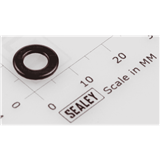 Sealey Fwm5.Sb - Flat Washer M5 Black (Single)