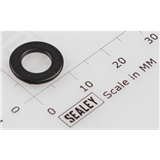 Sealey Fwm6.Sb - Flat Washer M6 Black (Single)