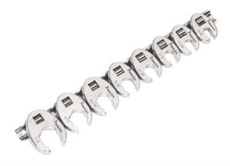 Sealey AK599 - Crow's Foot Wrench Set 8pc Imperial