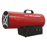 Sealey LP170 - Space Warmer® Propane Heater 102,000-170,000Btu/hr ⠰-50kW)