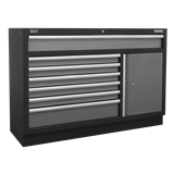 Sealey APMS64 - Modular 7 Drawer Floor Cabinet 1360mm