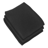 Sealey PC380MFF - Foam Filter - Pack of 3