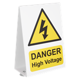 Sealey HVS1 - High Voltage Vehicle Warning Sign