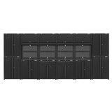 Sealey APMS16HFP - Rapid-Fit 4.6m Modular Garage Storage System