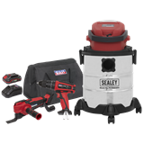 Sealey CP20VCOMBO5 - SV20 Series 3 Tool Vac Combo - 2 Batteries