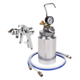 Sealey HVLP-79/P - HVLP Pressure Pot System with Spray Gun & Hoses 1.7mm Set-Up