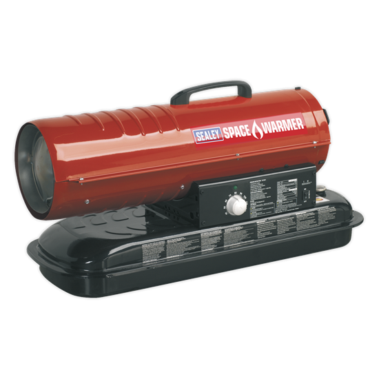 Sealey AB708 - Space Warmer® Paraffin/Kerosene/Diesel Heater 70,000Btu/hr without Wheels