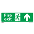 Sealey SS28V10 - Safe Conditions Safety Sign - Fire Exit (Up) - Self-Adhesive Vinyl - Pack of 10