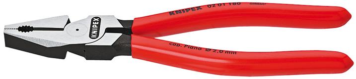 Draper 19587 ⠂ 01 180 SB) - Knipex 02 01 180 SB High Leverage Combination Pliers, 180mm