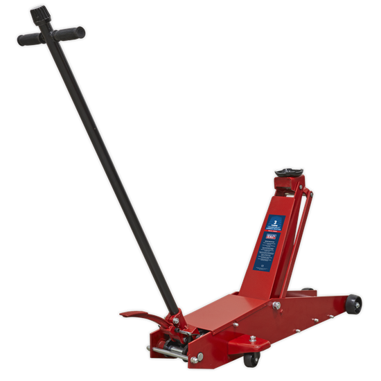 Sealey 3000HLC - Trolley Jack 3tonne Long Reach High Lift Commercial