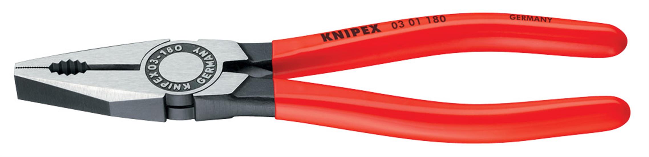 Draper 36887 ⠃ 01 160 SB) - Knipex 03 01 160 SB Combination Pliers, 160mm