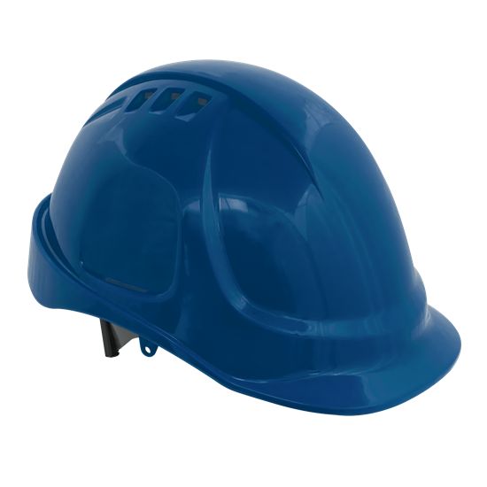 Worksafe 502B - Plus Safety Helmet - Vented ʋlue)