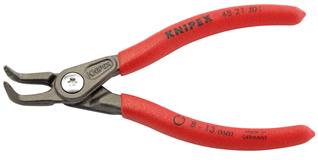 Draper 75082 ⡈ 21 J01) - Knipex 48 21 J01 90&deg; Internal Straight Tip Circlip Pliers, 8 - 13mm Capacity, 130mm