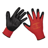 Worksafe 9125L/B120 - Flexi Grip Nitrile Palm Gloves (Large) - Pack of 120 Pairs