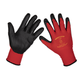 Worksafe 9125XL/12 - Flexi Grip Nitrile Palm Gloves (X-Large) - Pack of 12 Pairs