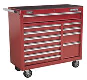 Sealey AP41120 - Rollcab 12 Drawer with Ball Bearing Slides Heavy-Duty - Red