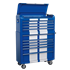 Sealey AP41COMBOBWS - Retro Style Extra Wide Topchest & Rollcab Combination 10 Drawer Blue/White Stripes
