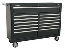 Sealey AP5213TB - Rollcab 13 Drawer with Ball Bearing Runners - Black