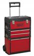 Sealey AP548 - Mobile Steel/Composite Toolbox - 3 Compartment