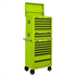 Sealey APSTACKTHV - Topchest, Mid-Box & Rollcab Combination 14 Drawer with Ball-Bearing Slides - Green