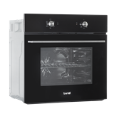 Baridi DH124 - Baridi 60cm Built-In Five Function Fan Assisted Oven, 55L Capacity, Black