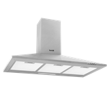 Baridi DH127 - Baridi 90cm Chimney Style Cooker Hood with Carbon Filters, Stainless Steel